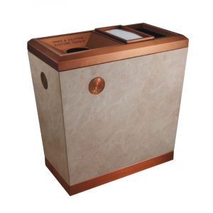 Thùng rác bằng đá 2 ngăn - TRA008