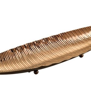 Thuyền inox trang trí quầy buffet-MOD115