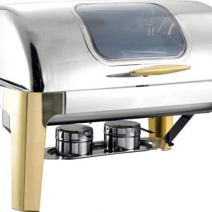Nồi hâm buffet chữ nhật 9L sử dụng cồn-CHA030
