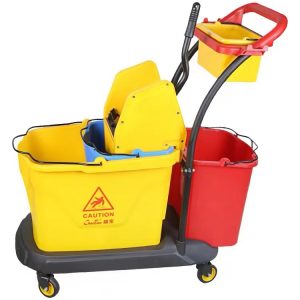 Xe đẩy vắt nước 3 xô-CLE005