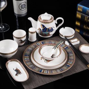 AA006-Bộ bàn ăn gốm sứ cao cấp 12 món-TAB016