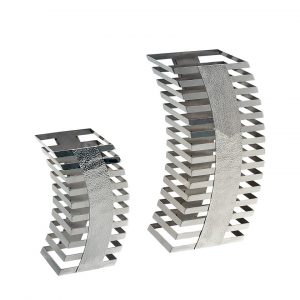 Đôn inox trưng bày quầy buffet-PED012