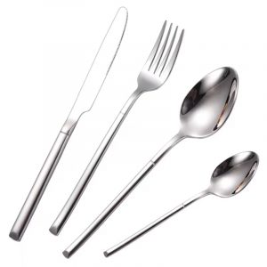 Bộ dao muỗng nĩa inox 4 cái-CUT007