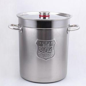 Xô đá ngâm ướp rượu inox-ICE022