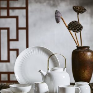 Bộ bình trà gốm sứ cao cấp-POT016