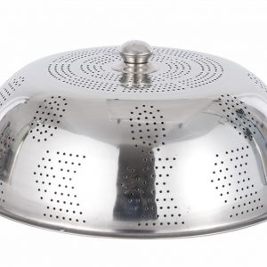 Nắp đậy thức ăn inox có lỗ-LID002