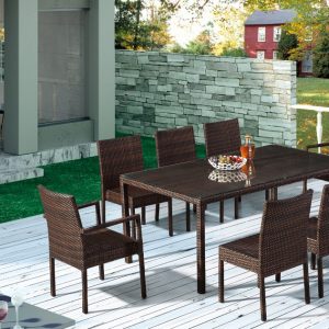 Bộ bàn ghế 8 chỗ-PAT005