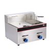 Bếp chiên nhúng đôi dùng gas-STO020