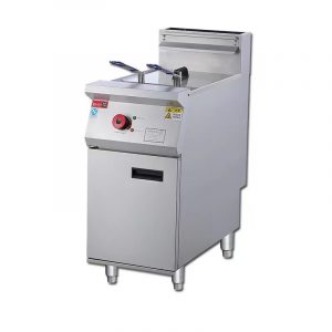 Bếp chiên dầu 1 rỗ liền tủ-STO011