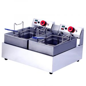 Bếp chiên nhúng đôi dùng điện - 15L-STO016