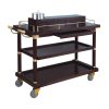 Xe phục vụ rượu bằng gỗ-TRO050