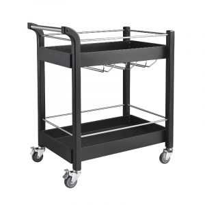 Xe phục vụ rượu bằng inox-TRO058