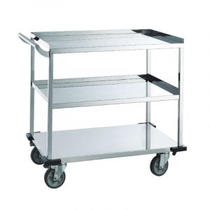 Xe phục vụ bằng inox-TRO040