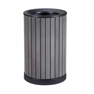 Thùng rác ngoài trời tròn-TRA067