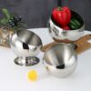 Thố nghiêng inox có giá đỡ-INT027