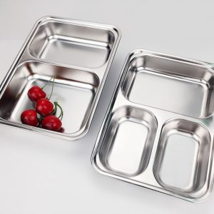 Combo khay inox - 2 cái-INT007