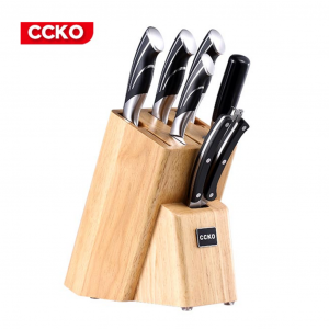 Bộ dao cao cấp CCKO 7 món có giá đỡ-KNI004