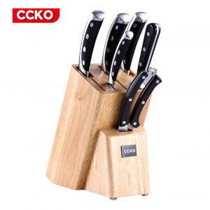 Bộ dao cao cấp CCKO 7 món có giá đỡ-KNI005