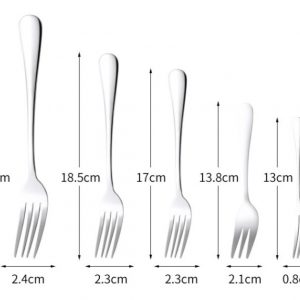 Bộ nĩa inox 5 cái-CUT049