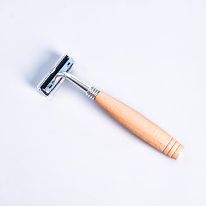 Dao cạo râu cán gỗ cao cấp-SHV003
