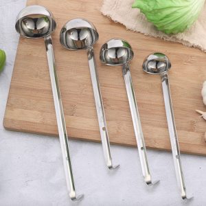 Bộ vá múc canh inox cao cấp 4 cái-KCT011