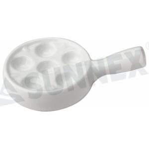 Dĩa đựng ốc 6 lỗ-SUN011