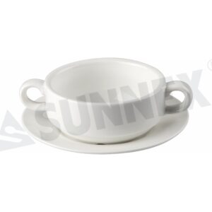 Chén soup & dĩa lót-SUN010