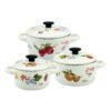 Bộ nồi tráng men 3 cái – FUJ002