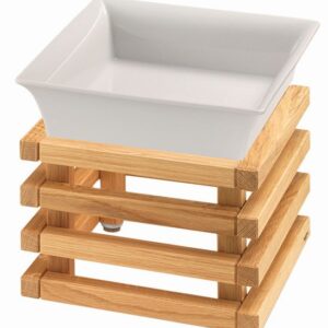 Đôn gỗ & tô đựng salad-PED003