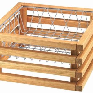 Khay gỗ đựng bánh mì-MOD081